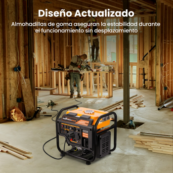 3KW Generador inversor portátil Generador inversor portátil 2X USB Salidas